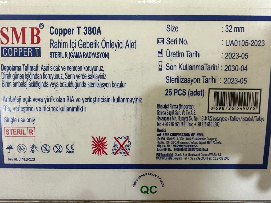 Rahim İçi Alet Spiral